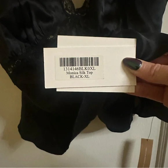 Reformation Monica Silk Top NWT - Picture 7 of 7